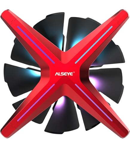 Amazon.com: Alphacool Apex Stealth Metal Power Fan, 3000 RPM