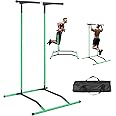VEVOR Power Tower Dip Station, Multi-Function Home Gym Fitness Equipment, Strength Training Workout Dip Bar