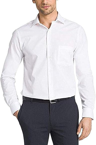 mens white dress shirt 100 cotton