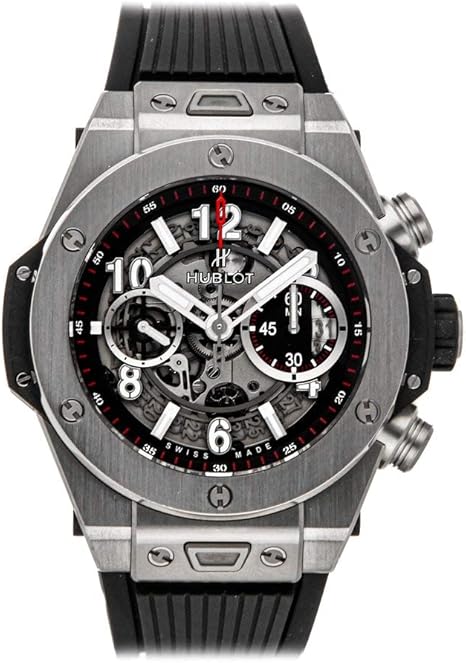 Hublot Big Bang Mechanical(Automatic) Skeleton Dial Watch 411.NX.1170.RX (Pre-Owned)