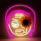 JFLLamp Game Character Neon Signs for Wall Decor Game Logo Neon Lights for Bedroom Led Signs Suitable for Dormitory Man Cave Christmas Gift