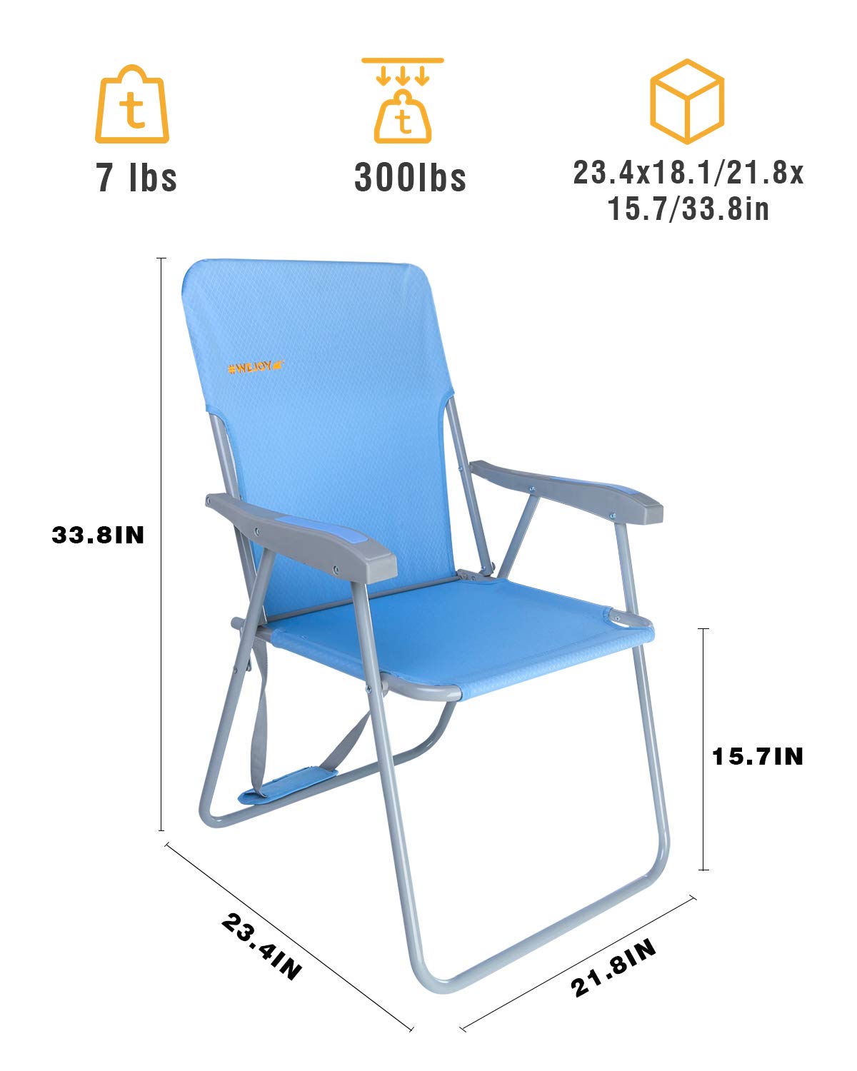 portable outdoor high chair