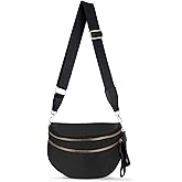 Checkered Crossbody Bum Bags for Women Nylon Checkered Purse Fanny Packs Sling Cross Body Bag with Adjustable Strap
