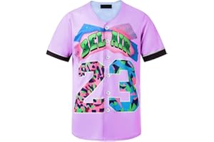 HOPSHION 90s Bel Air Baseball Jersey for Women