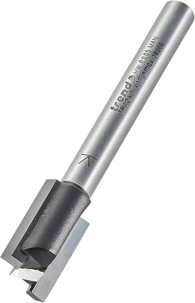 Trend Trend Trade Straight Two Flute Router Cutter 1/4 Inch Shank 12mm