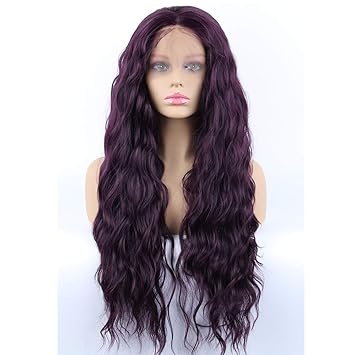 Purple plum wigs Clearance