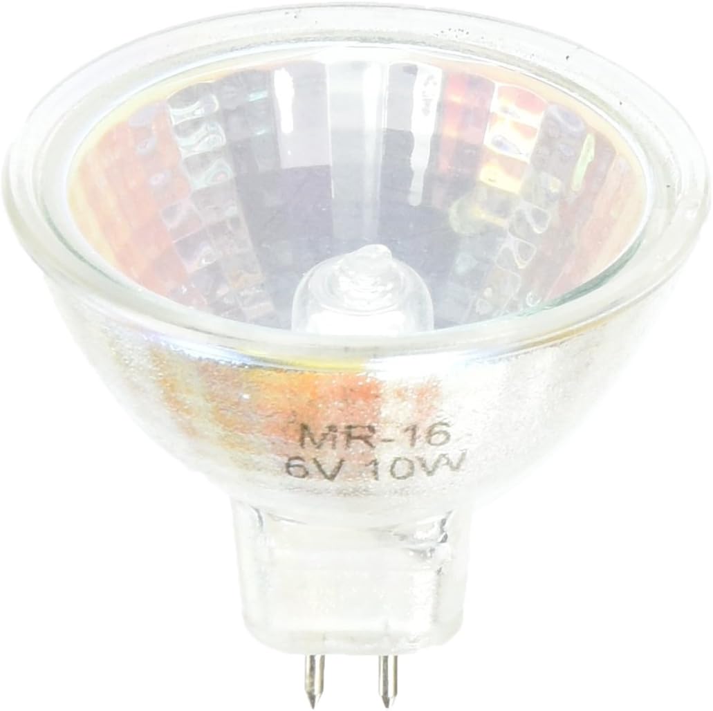 10 pcs MR16 6V 10W Halogen Light Bulbs, MR16 10 watt, Emergency Bulb