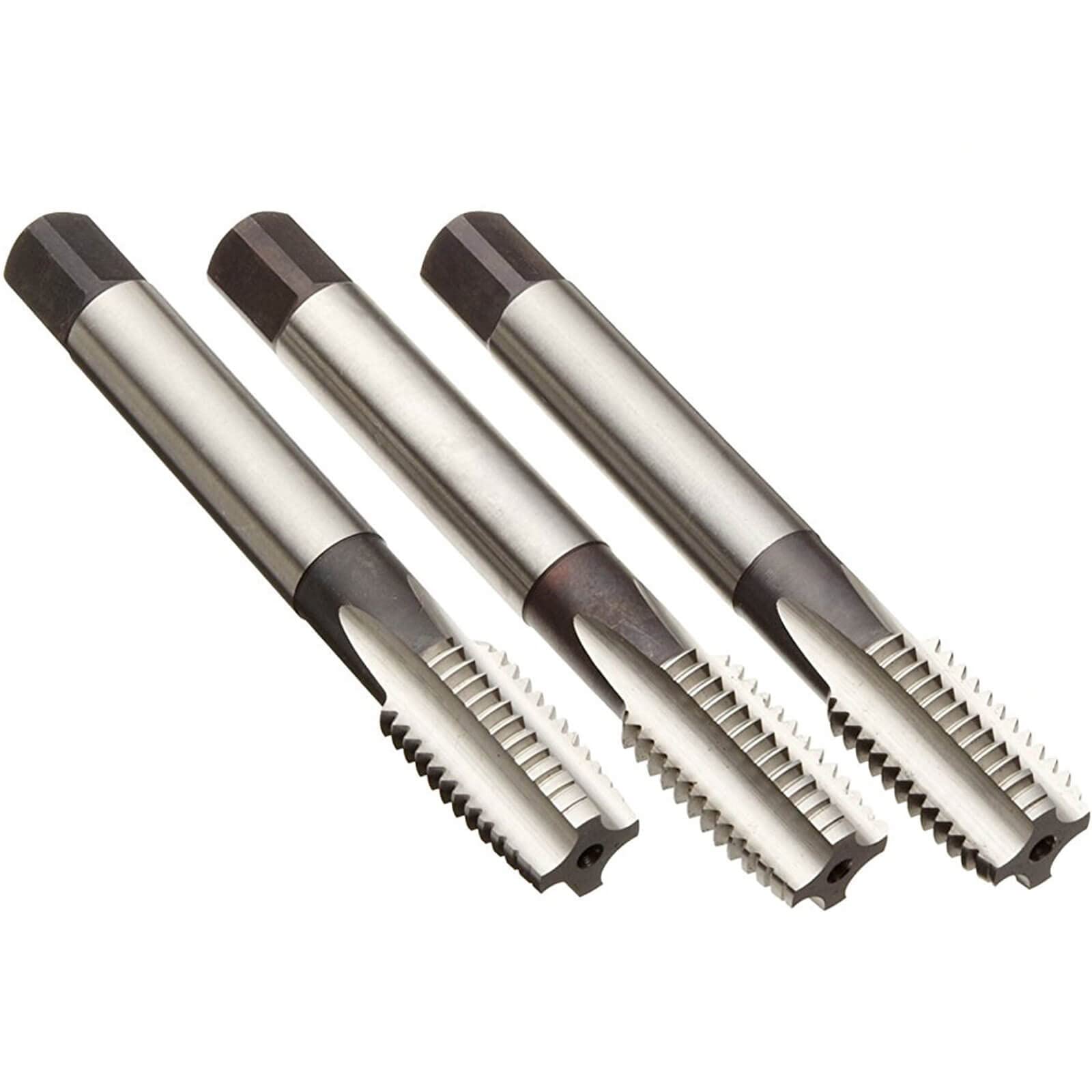 Dormer E5361/2NO6 Series E536 HSS BSF Straight Flute Hand Tap, Bright Finish, 1/2"-16 x 89mm, No.6