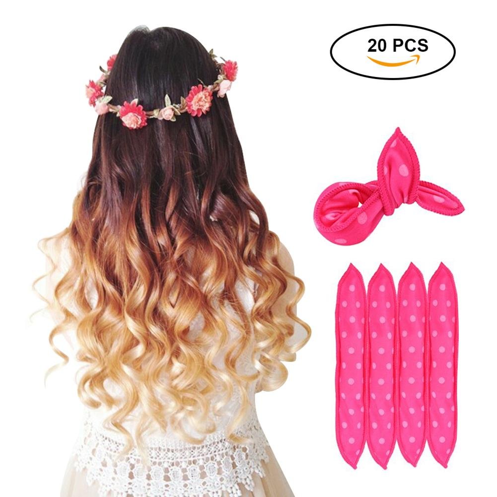 Foam Curlers Aolvo Flexible Natural Straight Hair Roller For