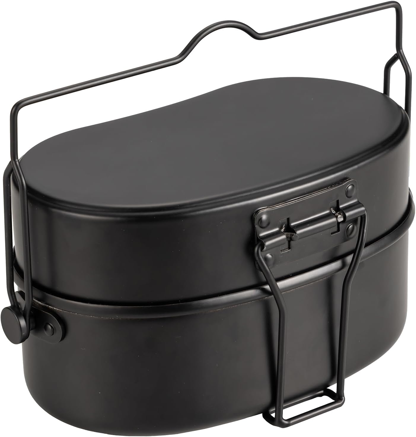 Messkit Camping Cooking Set Camping Cookware Set Mess Tins for Camping Cook Set Camp Cookware Cooking Pot Camping Cooker Mess Kit Aluminum 1.1L