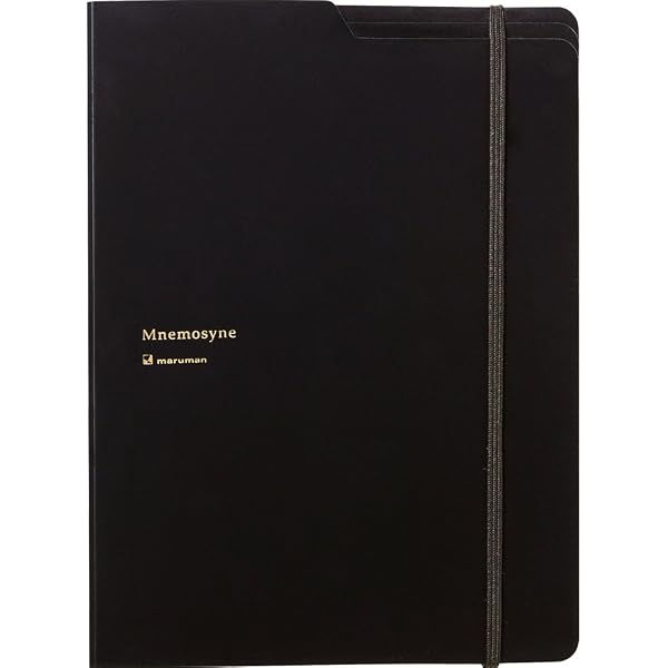 Amazon.com: Maruman Mnemosyne Padfolio With Grid Notepad, A5, 5.83
