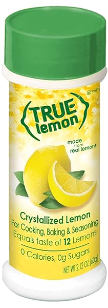 TRUE CITRUS LEMON SHAKER CRYSTALLIZED LEMONS 1 CT
