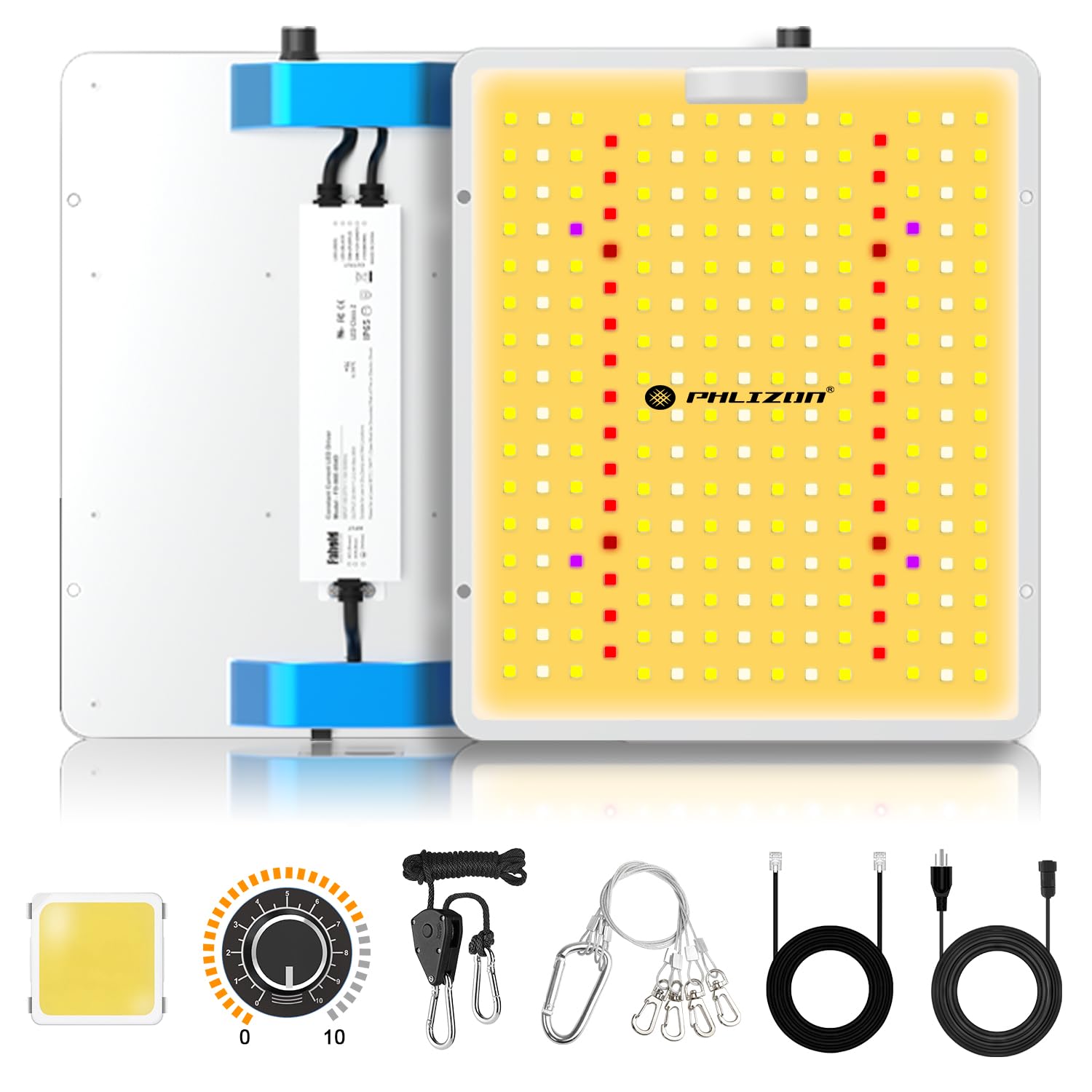 Mua PL1000 Plant LED Grow Light with UV IR LM281B LEDs Dimmable 2x2ft ...