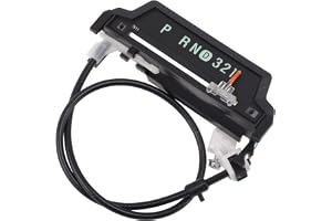 HOPESPANNER Gear Shift Indicator Assembly for Ford E150 Super Duty 05-08 | with Cable, for Ford E250 Super Duty 05-08, Shift Indicator Cluster Selector, 5C2Z7A110A