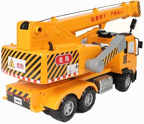 Amazon Co Jp おもちゃ おもちゃのトラックのおもちゃのエンジニアリング車クレーン玩具クレーン子供のための大規模なエンジニアリング車の おもちゃのトラック おもちゃのアクセサリー ホーム キッチン