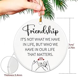 Friendship Ornament, Friends Christmas Ornaments