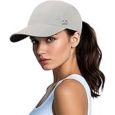TOP-EX XL/XXL Ponytail Sun Baseball Cap for Women Cooling Running Hat Summer Breathable Mesh Hat