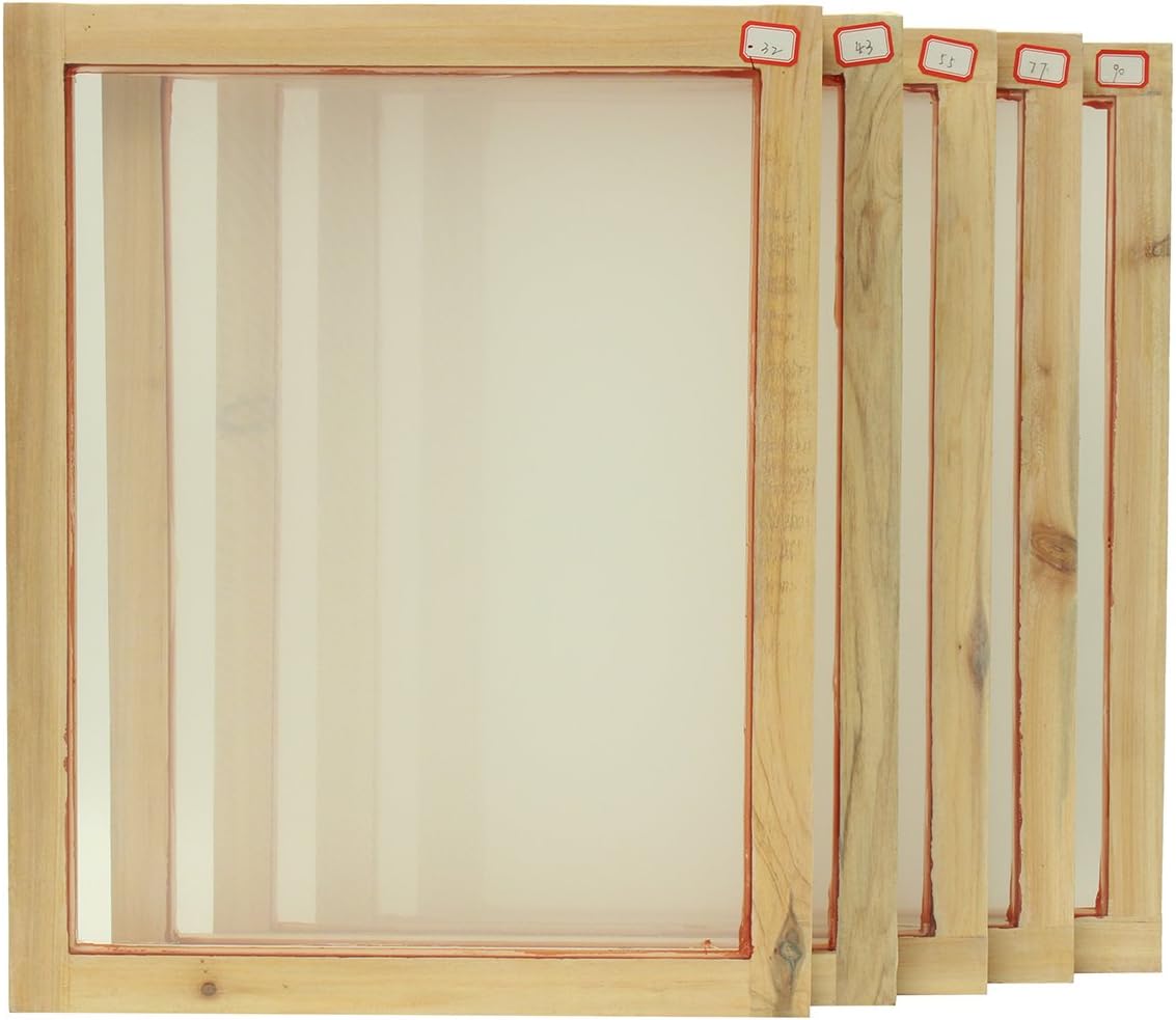 RanDal A3 Silk Screen Printing Stretcher Wooden Screen Printing Frames Fittings Art Printmaking 45x34.5cm - #1
