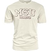 Blue 84 NCAA Unisex-Adult NCAA Officially Licensed T-Shirt Ivory Dyed Ringspun Vintage
