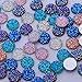 Rosebeading 50pcs 12mm Round Crocodile Cabochons Resin Embellishments cabochon,Prism Cabochons,Prism Jewelry Supply