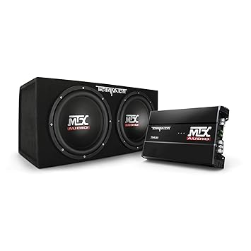 mtx audio tnp212d2 terminator power pack subwoofer system