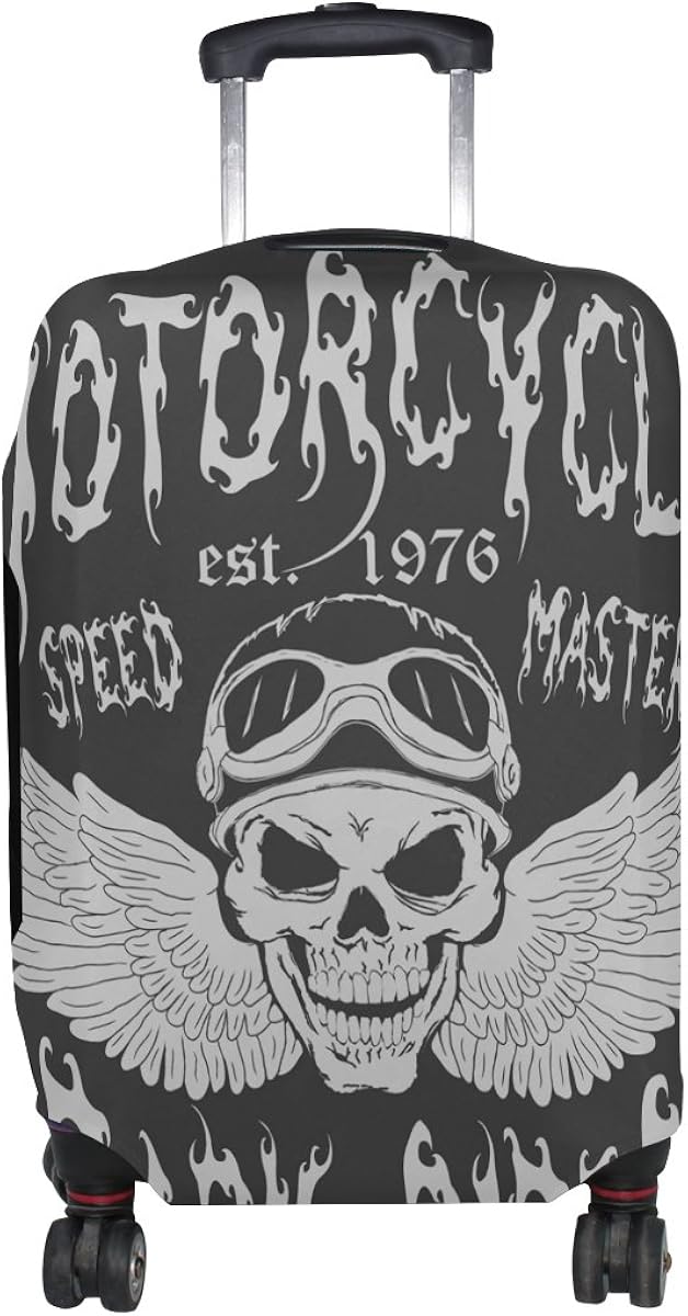 GIOVANIOR Motorcycle Dead Skull Luggage 