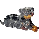 Rottweiler Dog Hair Clips,Small Claw Clips for Girls,Acetate Hair Clips for Women