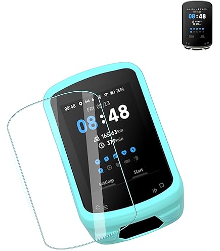 Magene C606　保護フィルム・ケース付き Amazon.com: Case for Magene C606 Cycling Computer, Sillence