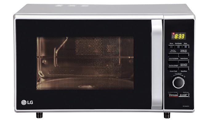 LG 28 L Convection Microwave Oven (MC2886SFU, Silver)