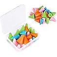 20 PCS Knitting Needles Point Protectors/Stoppers with Plastic Box, Include 10 Small & 10 Large, Knit Needle Tip Covers for Beginners Knitting Craft DIY