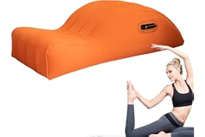 Yoga Chair Lounge - Practice Couch for Pilates - Inflatable Yoga Training Lounger, Foldable Pilates Exercise Support Sofa for