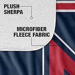 Duquesne University Primary Logo Stripes Sherpa