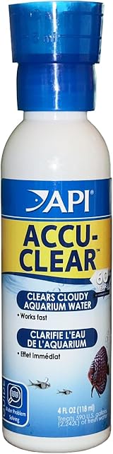 API Accu-Clear Freshwater Aquarium Water Clarifier 118 ml Bottle