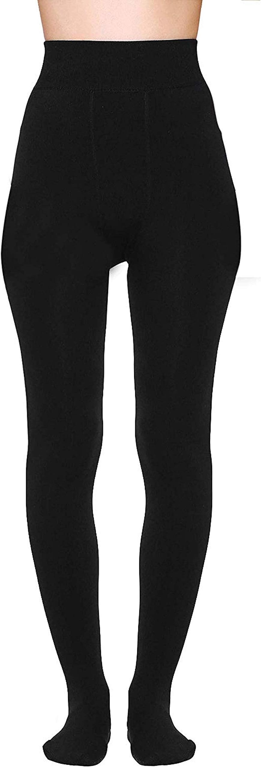 Women's Winter Full Foot Warm Fur Fleece Lined/Pantyhose Leggings for Women
