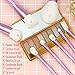 Makeup Brush Set, Becoyou 8 Pieces Professional Cosmetic Brushes Kit Face Eye Shadow Eyebrow Lip Foundation Blush Powder Liquid Cream Blending Brush, Purple