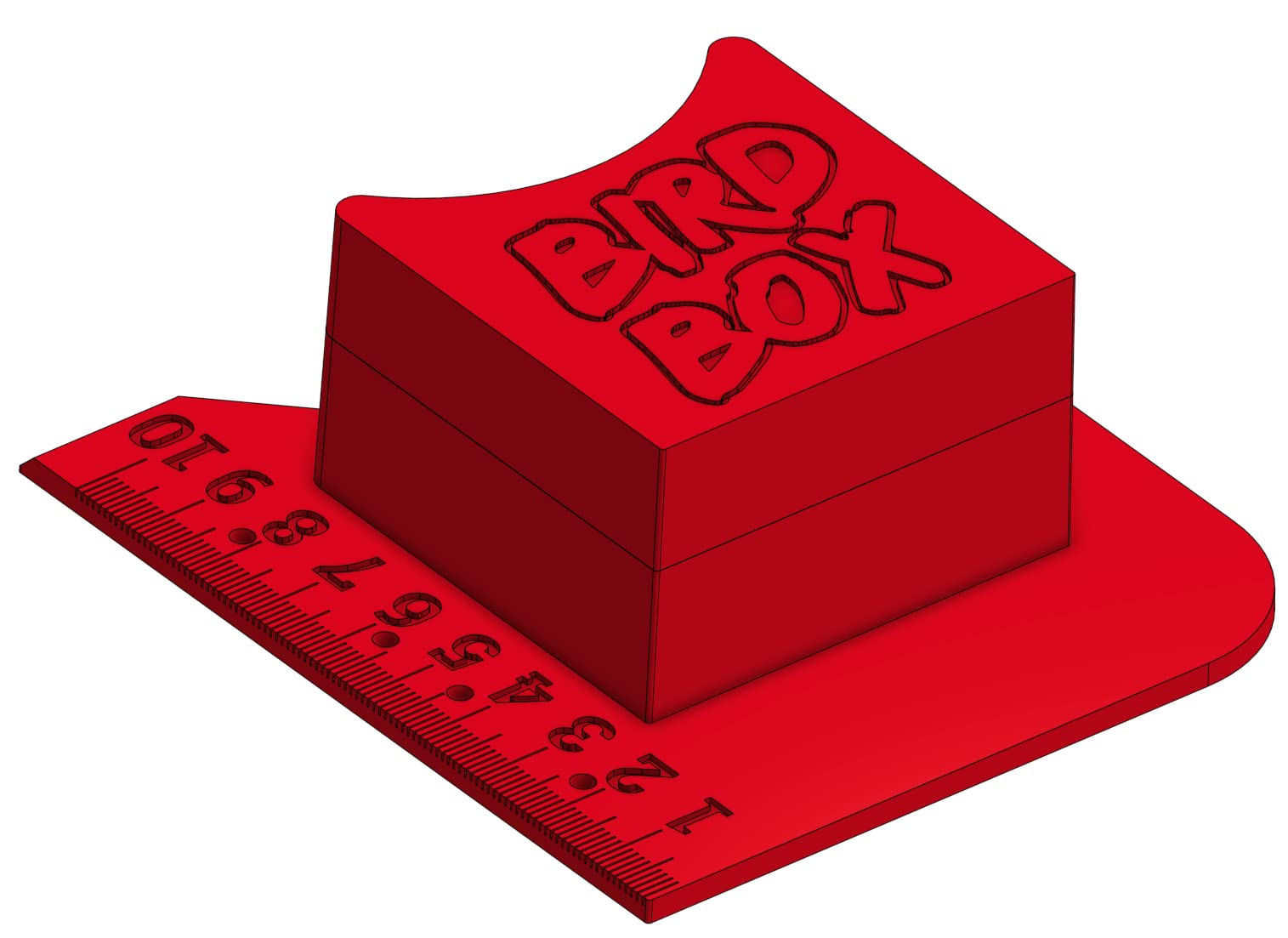 Bird Box 8 in 1 Tool - Carpentry/Door Hanging Multi Tool for Carpenters, Joiners, Builders & DIY! (Red)