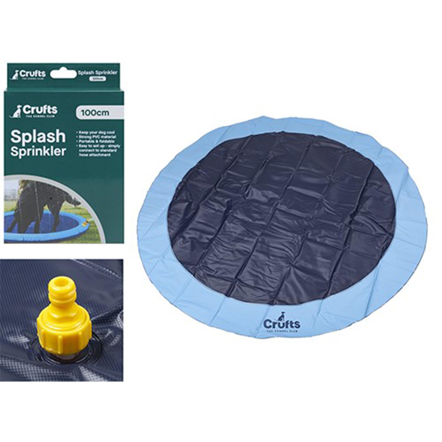 PMS 877004 Crufts Pet Splash Sprinkler Pad | Green | 1pc