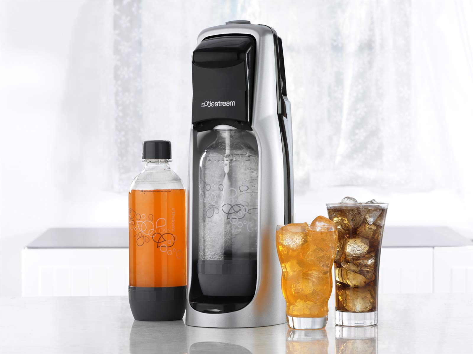 SodaStream Jet Sparkling Water Maker Starter Kit, Black and Silver Buy