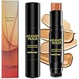 Lace Wig Knot Concealer Stick - Tint Dyeing, No Bleaching for Frontal Part, Hairline Wigs, With Brush Portable, Brown-02