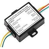 Trailer Light Converter,2 To 3 Wire Convert,Trailer Connectors,2-To-3 Wire Splice Trailer Converter Electrical System Wire Harness Adapter Us Type