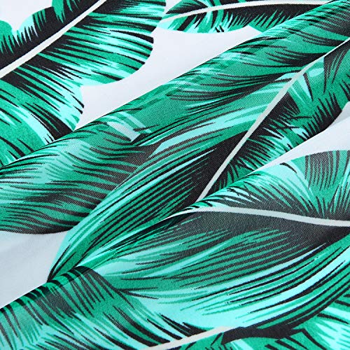 Cover-ups for Women Swimsuits Swimwear Women's Flowy Kimono Cardigan Open Front Maxi Dress Green - Thumbnail 7