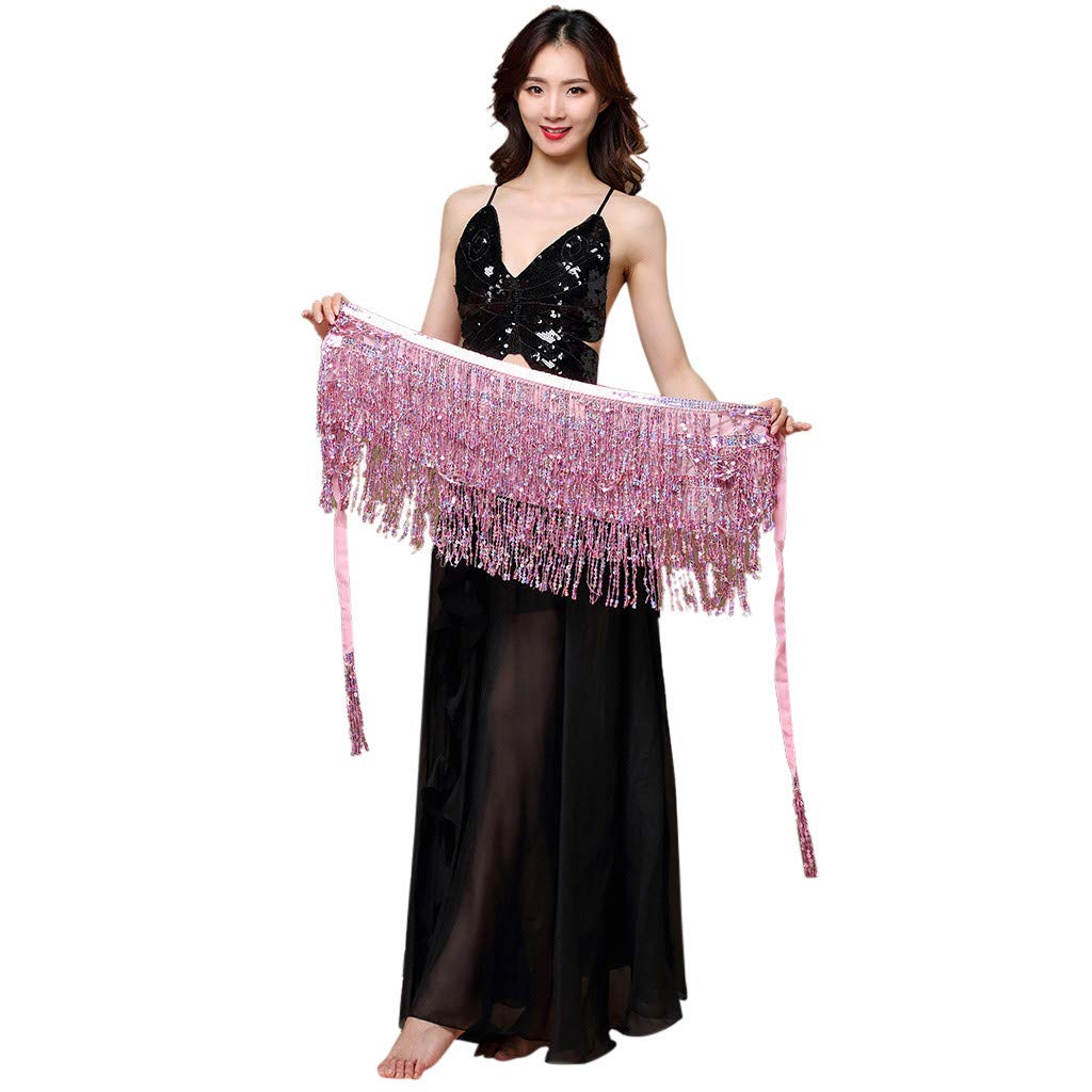 HCFKJ Gonna con Paillettes Gonna Gonna Cintura Costume Costume Danza del  Ventre Abbigliamento premaman urban-earth.co.uk