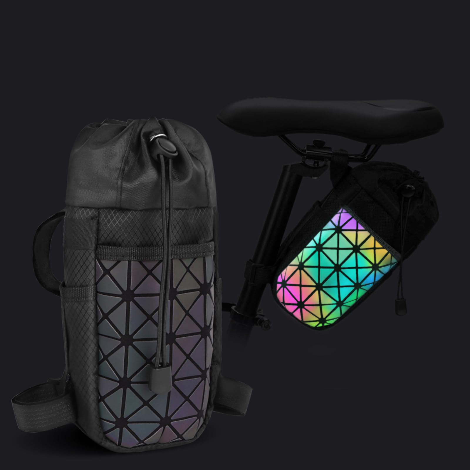 Minicoco Bike Water Bottle Holder - Drinks Holder for Pram, Scooter, Wheelchair