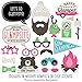 Big Dot of Happiness Let's Go Glamping - Photo Booth Props Kit 20 Count