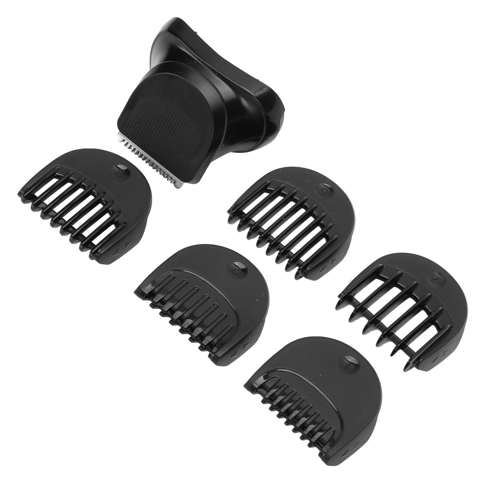 Electric Shaver Beard Trimmer Head for Series 3, 1pc Beard Trimmer Head and 5pcs Hair Clippers Guide Combs, Electric Shavers Accessories Men Beard Trimming Head for 3