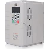 VFD Variable Frequency Drive, Single Phase 220V Input to 3 Phase 380V Output 7.5KW 45A, VFD Inverter Converter for Spindle Motor Speed Control
