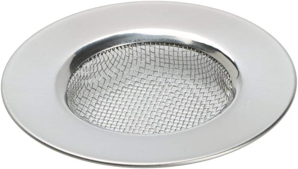 TRIXES Sink Strainer Hair Catcher 3in Stainless Steel Drain Filter