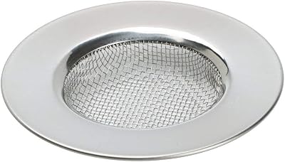 TRIXES Sink Strainer Hair Catcher 3in Stainless Steel Drain Filter