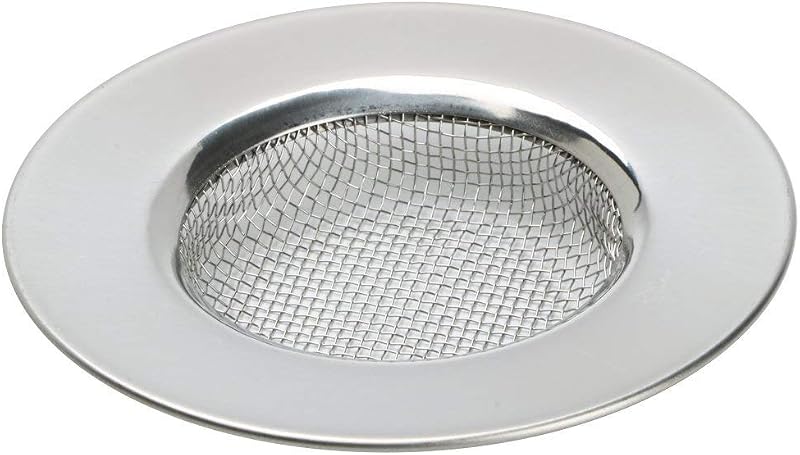 TRIXES Sink Strainer Hair Catcher 3in Stainless Steel Drain Filter