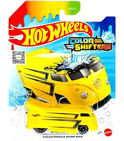 DieCast Hot Wheels Color Shifters Volkswagen Drag Bus 1:64 Scale